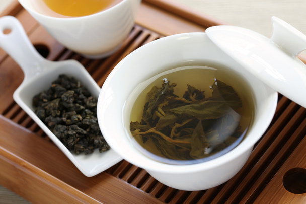ceremonia tradicional del té chino - Foto, imagen