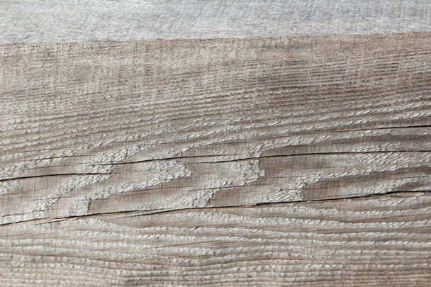 Régi bézs fa panel vízszintes mintázat, háttér vagy a háttérben. Antik, rusztikus vagy retro stílusú. - Fotó, kép