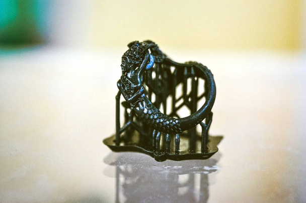 Objects photopolymer printed on a 3d printer. - Photo, Image