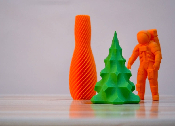 Le modèle imprimé sur une imprimante 3D - Photo, image