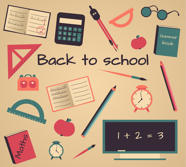 Back to School - Vector, Image