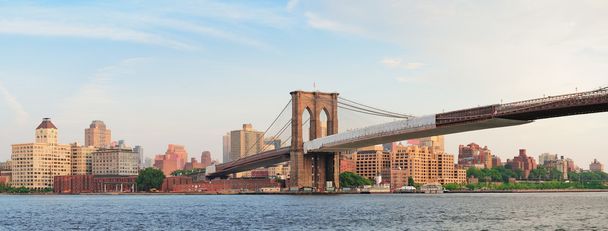 Brooklyn Bridge panorama - Фото, зображення