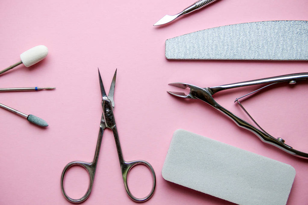Basic tools for manicure and pedicure - Photo, image