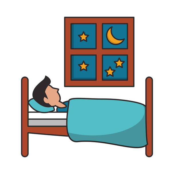 Сон і відпочинок мультфільми
 - Вектор, зображення