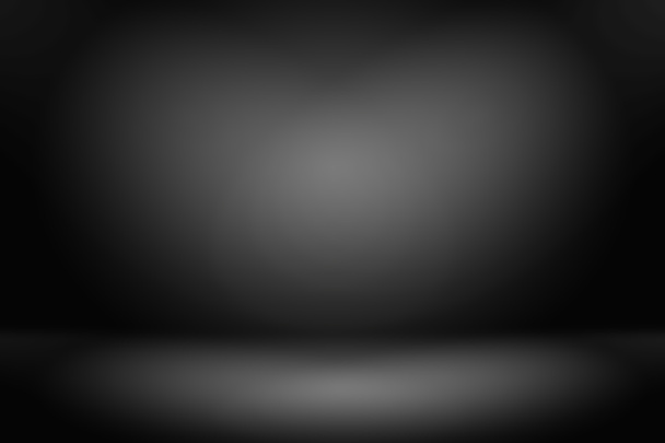 Abstraktní luxusní rozostření tmavě šedé a černé gradient, používaný jako pozadí studiové stěny pro zobrazení vašich produktů. - Fotografie, Obrázek