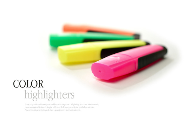 Color Highlighters - Photo, Image