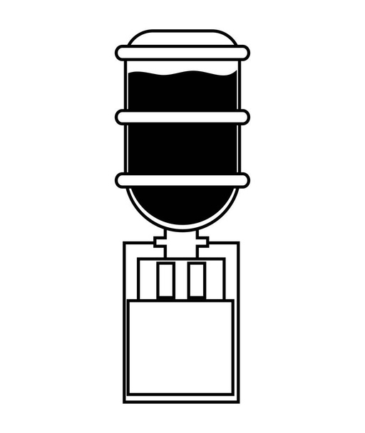 εικονίδιο μηχανής διανεμητή νερού - Διάνυσμα, εικόνα