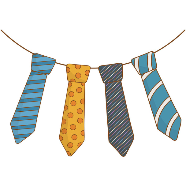 Krawatten-Ikone - Vektor, Bild