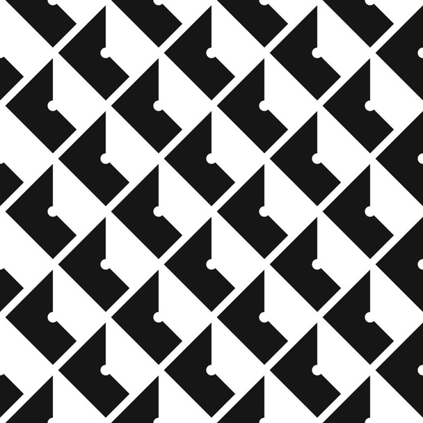 Seamless abstract isometric pattern. - Vector, Image