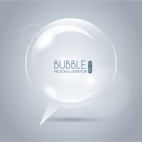 bulle icône cercle
 - Vecteur, image