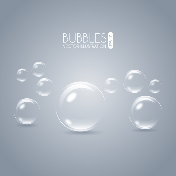diseño de burbujas
 - Vector, imagen