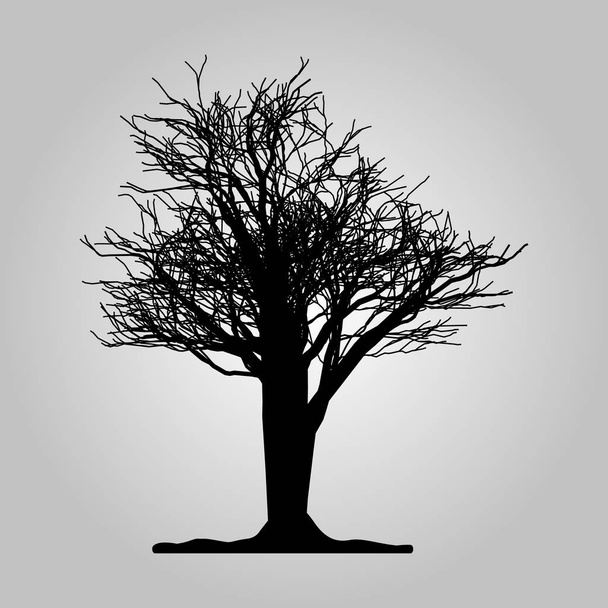 Εικονίδιο δέντρου. Το σύμβολο του δάσους. Επίπεδη είσοδος ιστού σε λευκό φόντο. Διάνυσμα μετ ' EPS 10 - Διάνυσμα, εικόνα