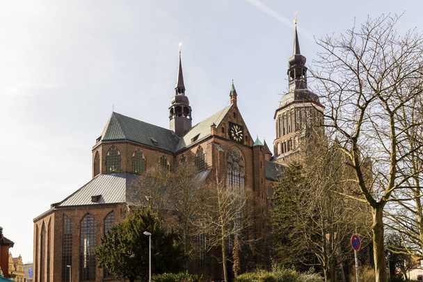 Церква Святої Марії, Штральзунд, Німеччина - Фото, зображення