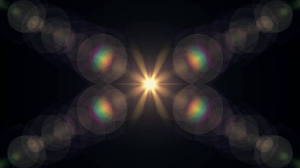 flash lumières optique lentille fusées éclairantes brillant illustration art arrière-plan nouvelle lumière naturelle lampe rayons effet coloré lumineux image stock
 - Photo, image