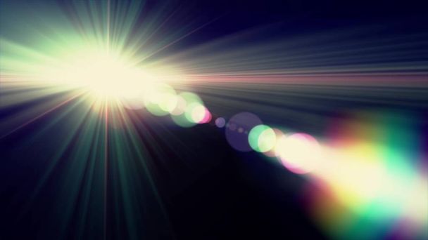 villanófény optikai lencse fáklyák fényes illusztráció művészeti háttér új természetes világítási lámpa sugárzás hatása színes fényes Stock Image - Fotó, kép