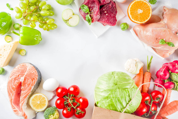 Concepto de compra de alimentos saludables
 - Foto, imagen