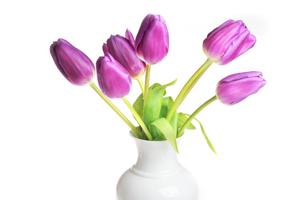 Tulips in vase - Foto, immagini