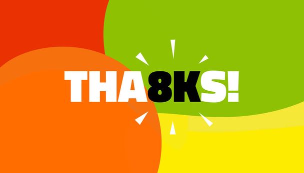 Teşekkür 8k takipçileri başarı ile Sosyal medya afiş. 8000 bin abone dekorasyon sonrası şablonu için teşekkür ederiz. Sosyal ağlar için tebrik kartı. Vektör çizimi - Vektör, Görsel