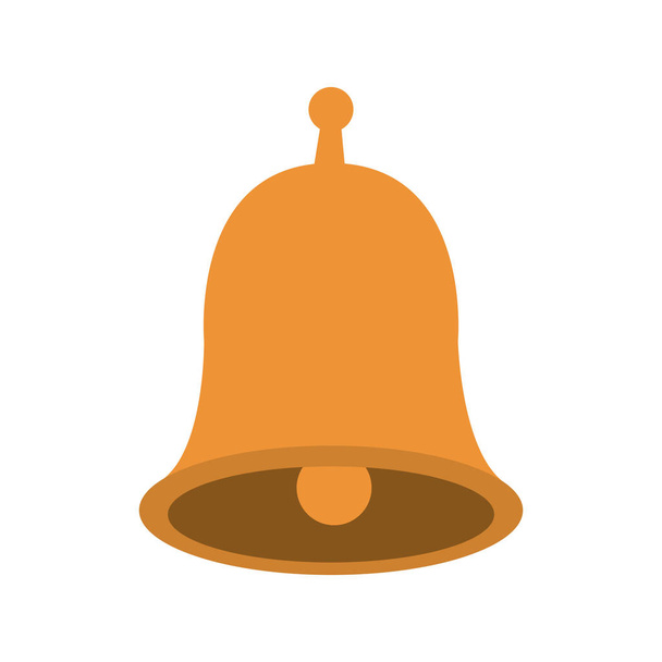 cute bell isolated icon - Vector, afbeelding