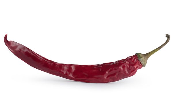 Dried chili pepper. Isolated with clipping path - Photo, Image