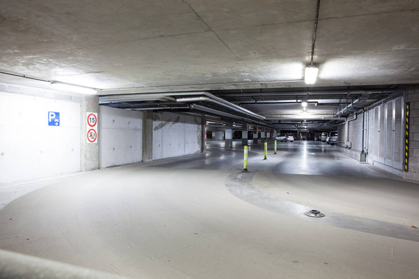 an underground garage - Photo, Image