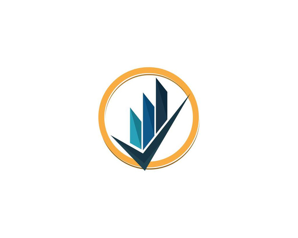 Kiinteistön ja rakentamisen logo suunnittelu - Vektori, kuva