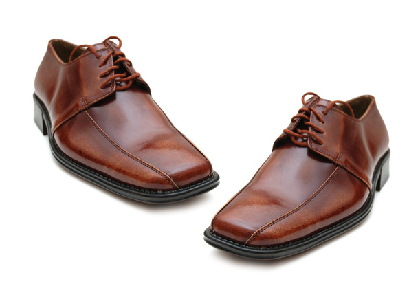 Изолированная пара мужской обуви
 - Фото, изображение