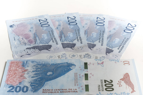 200ペソ、アルゼンチン新紙幣 - 写真・画像