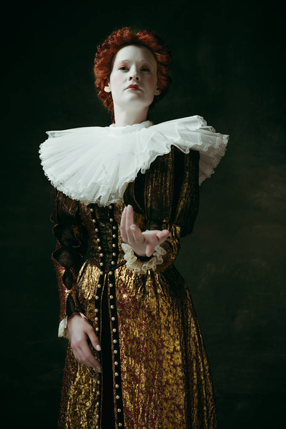 Medieval young woman as a duchess - Φωτογραφία, εικόνα