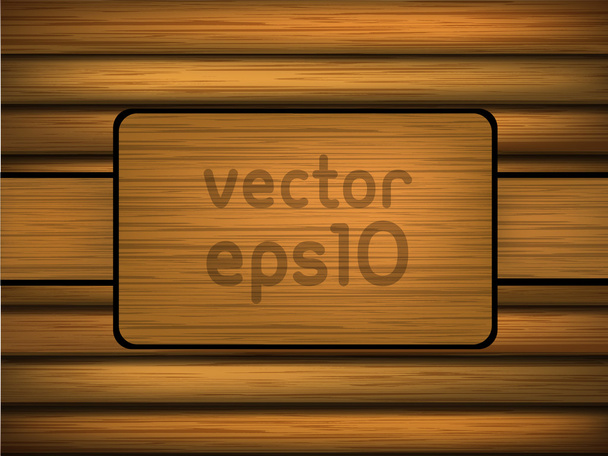houten frame - Vector, afbeelding