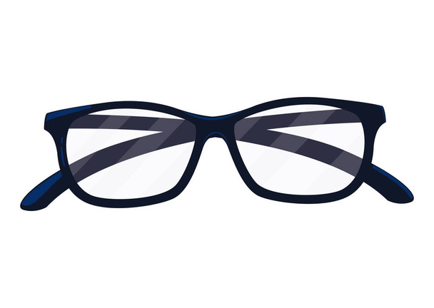 eyeglasses accessory isolated icon - Vector, imagen