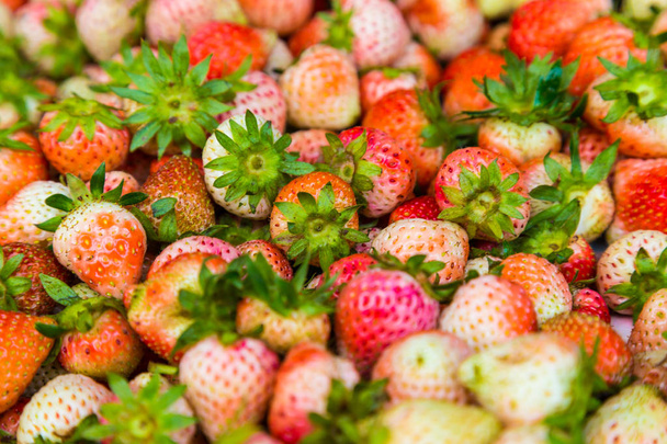 Свіжий урожай полуничних фруктів з ферми
 - Фото, зображення