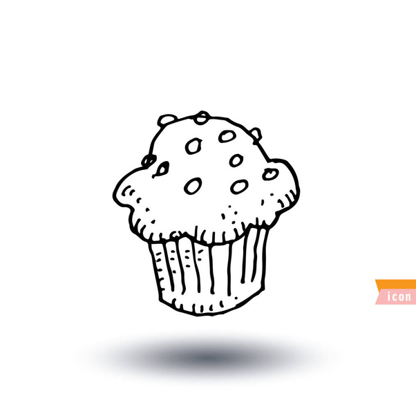 Sweets icons set, vector illustration.  - Vektor, Bild