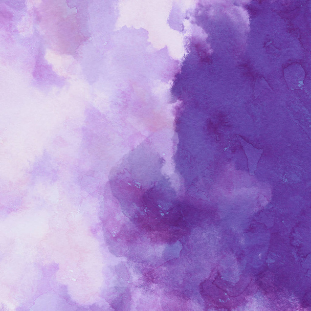 Abstract watercolor background with paint stains and strokes - Photo, image
