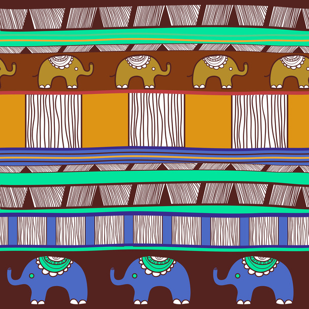 Tribal texture - Wektor, obraz