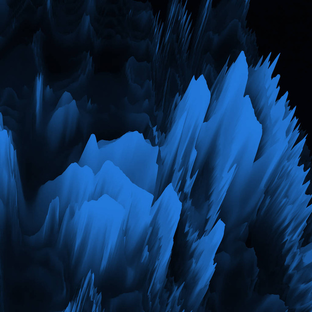абстрактний фон з синьою текстурою акварельної фарби
 - Фото, зображення