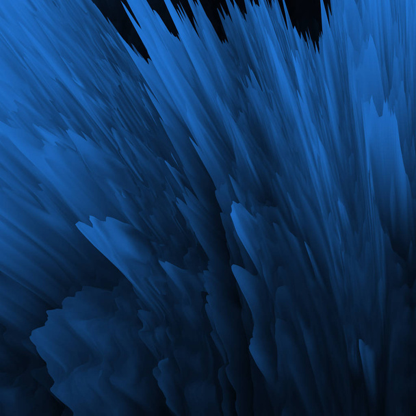 fondo abstracto con textura de pintura azul acuarela
 - Foto, Imagen