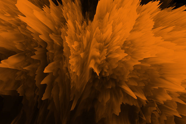 абстрактный оранжевый яркий фон с брызгами
  - Фото, изображение