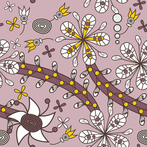 Textura floral
 - Vector, imagen