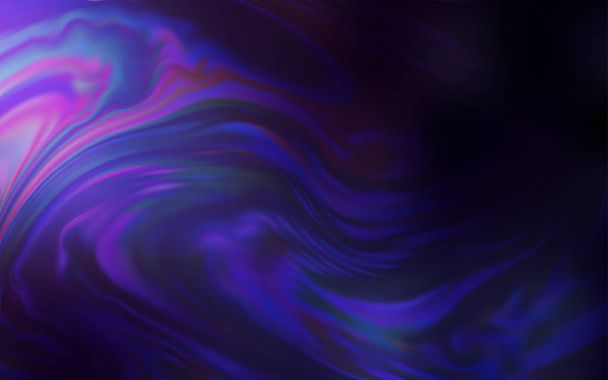 Dark Purple vector colorful blur backdrop. - Vector, Image