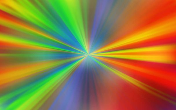 Luz Multicolor vector abstracto brillante patrón. - Vector, imagen