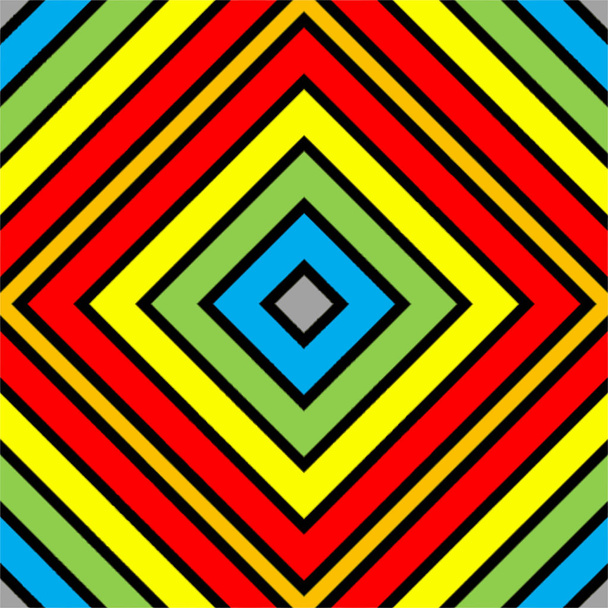 Wzór płytki, ozdobny wzór geometryczny i streszczenie kolorowe tło - Zdjęcie, obraz