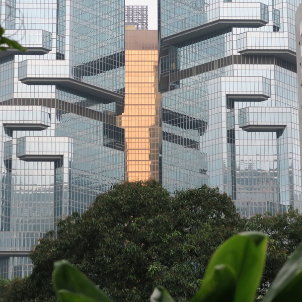 Кунст унд Хохзер, Der "Гонконг парк" в Гонконгу eine grne Oase Im mrz 2019 - Фото, зображення