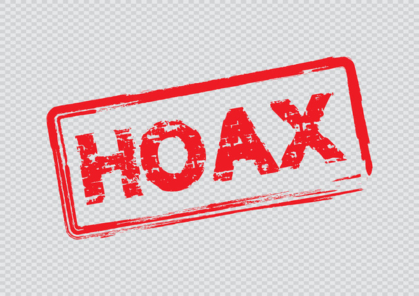 Hoax, Mark para notícias falsas
 - Vetor, Imagem