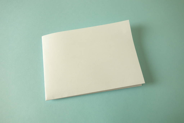 Blank paper sheet isolated - Foto, Imagen