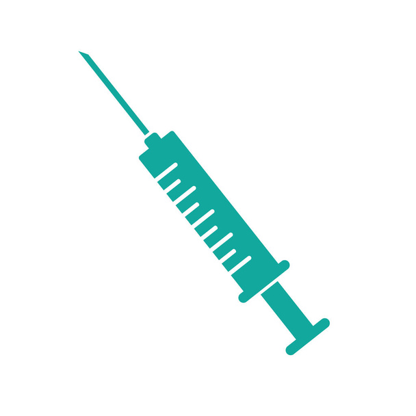 seringue médicale icon- vecteur illustration
 - Vecteur, image