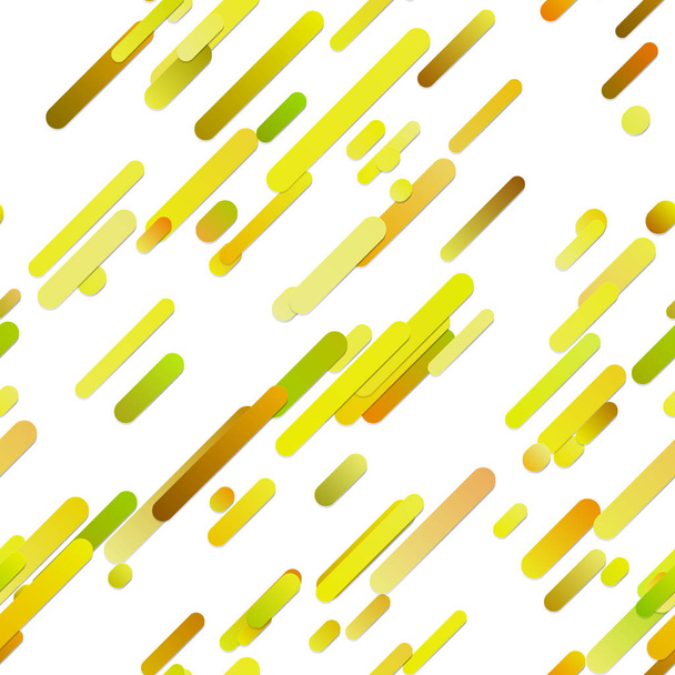Kleurrijke naadloze trendy gradiënt diagonaal afgeronde streep achtergrond patroon - Vector, afbeelding