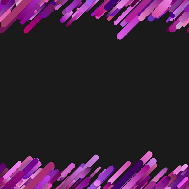 Фиолетовый модный градиентный фон с бесшовной диагональной округлой полосой
 - Вектор,изображение