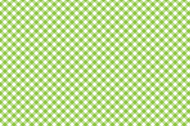 Zelený Ginghamský vzor. Textura z Rhombus/čtverce pro-plát, ubrusy, oděvy, košile, šaty, papír, ložní prádlo, přikrývky, klokty a jiné textilní výrobky. Vektorový ilustrace EPS 10 - Vektor, obrázek
