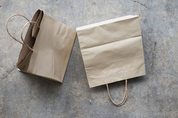 Craft paper shopping bag - Foto, immagini